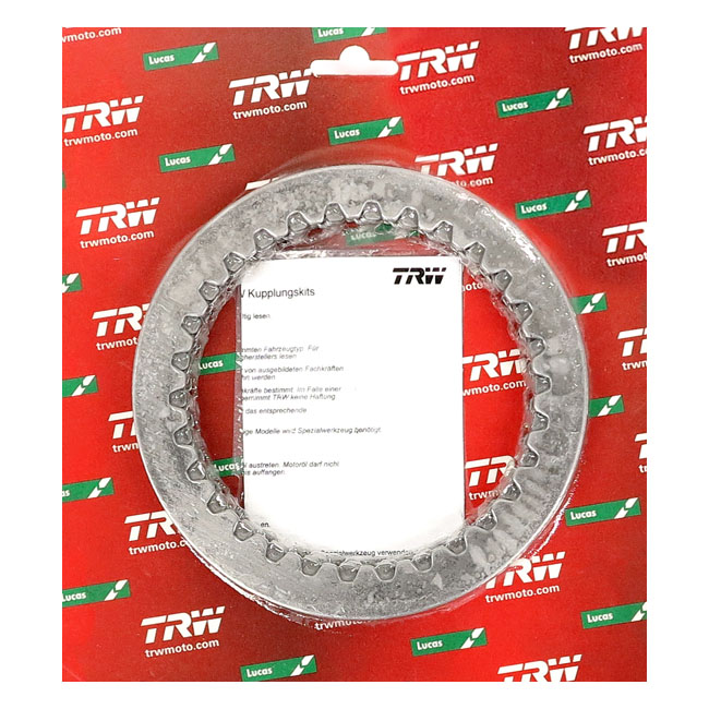 TRW clutch plate kit, steel drive plates