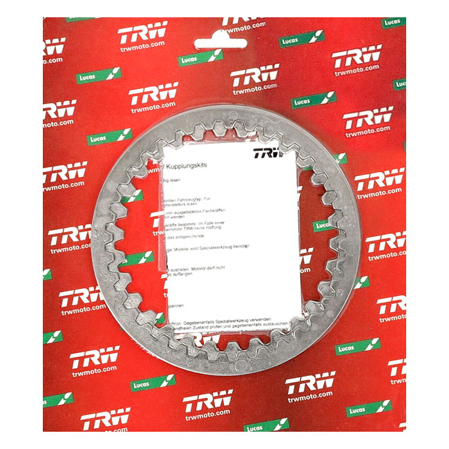 TRW clutch plate kit, steel drive plates