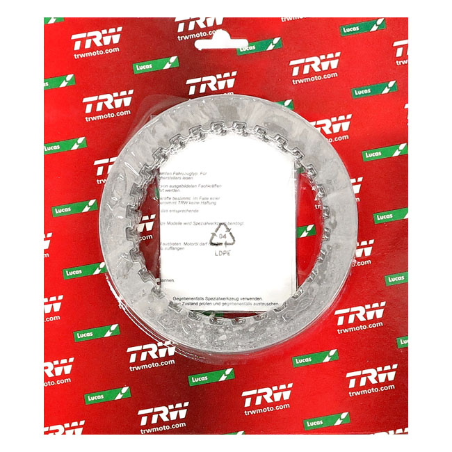 TRW clutch plate kit, steel drive plates