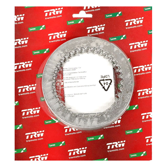 TRW clutch plate kit, steel drive plates