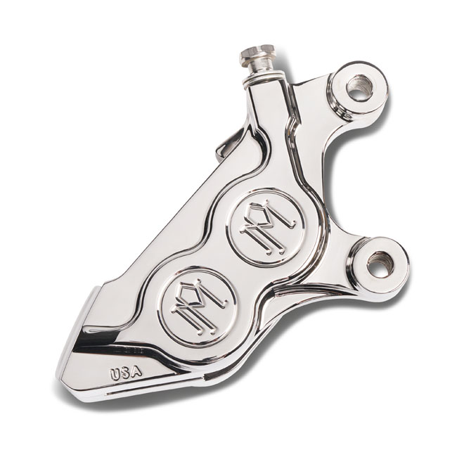 PM, 4-p 08-up 125x4B caliper. Bolt-on, right front. Chrome