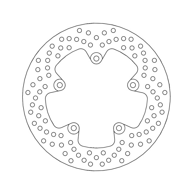 Moto-Master Halo series brake rotor