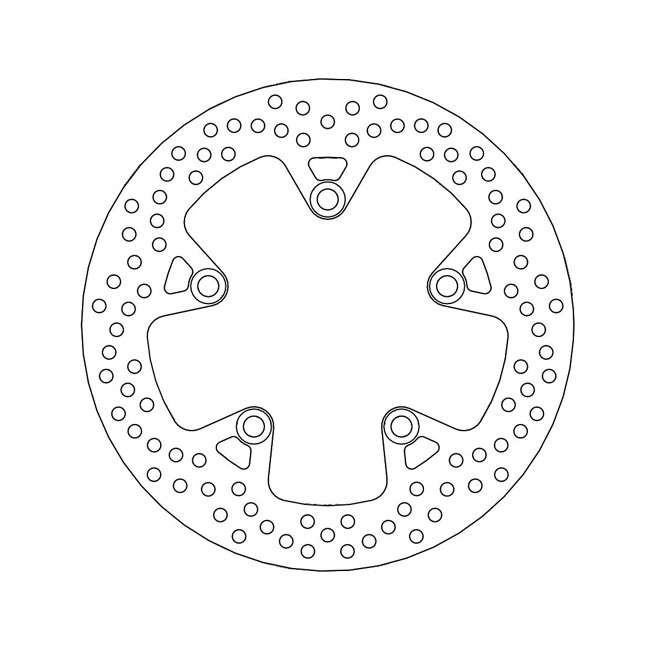 Moto-Master Halo series brake rotor