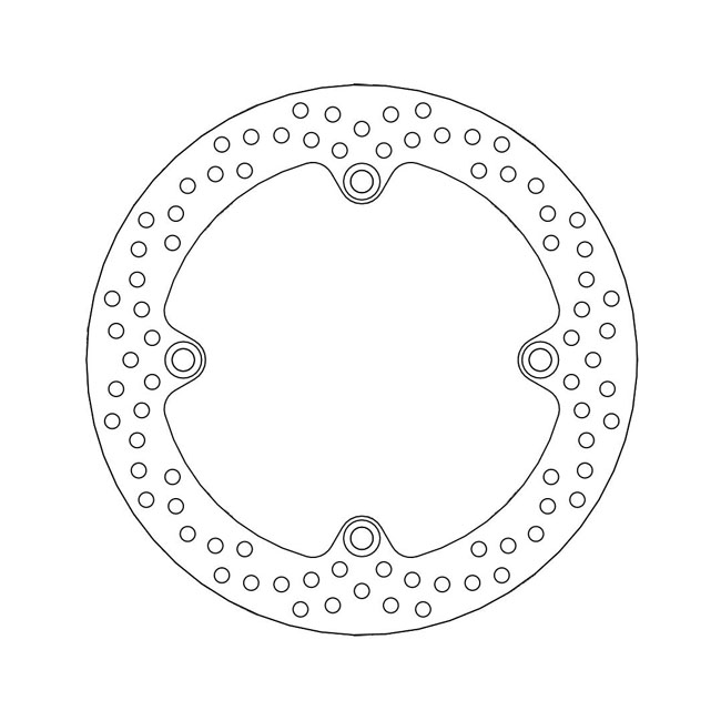 Moto-Master Halo series brake rotor