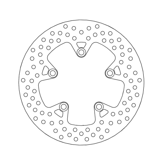 Moto-Master Halo series brake rotor