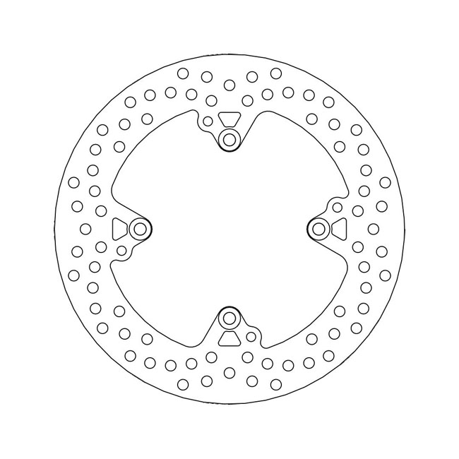 Moto-Master Halo series brake rotor