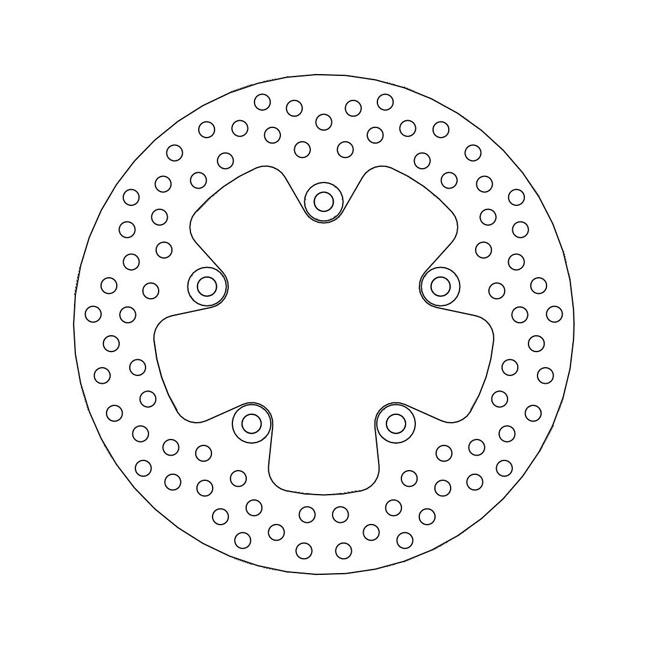 Moto-Master Halo series brake rotor