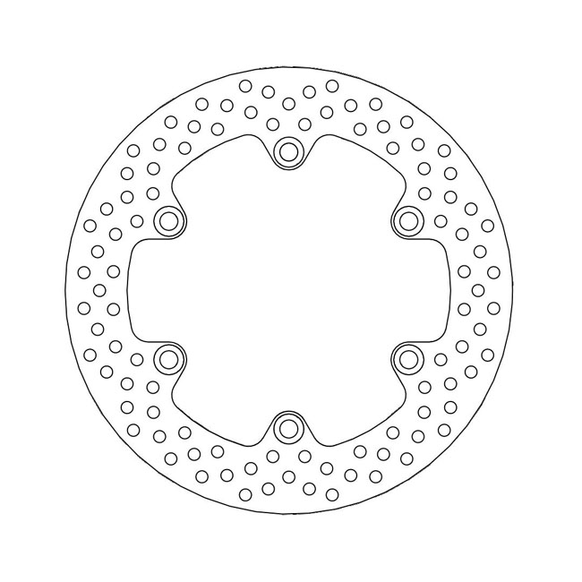 Moto-Master Halo series brake rotor