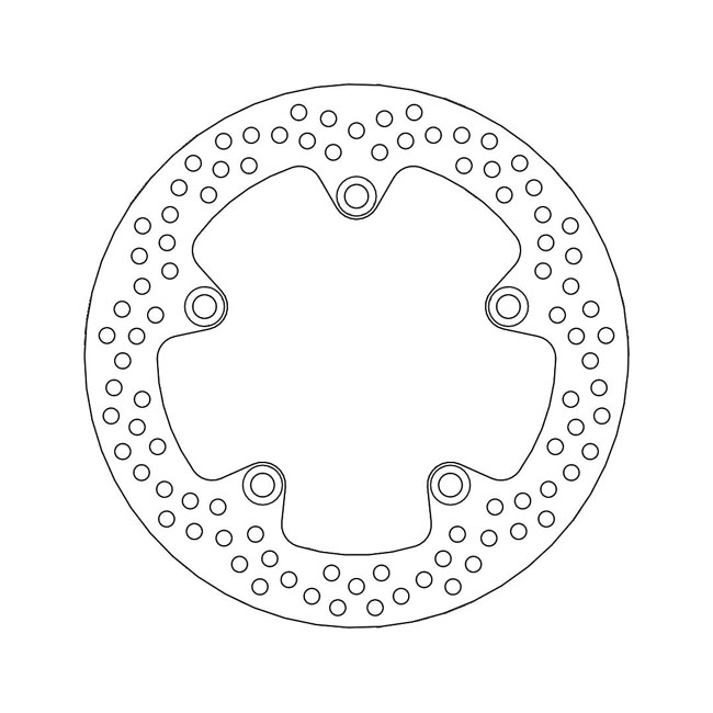 Moto-Master Halo series brake rotor