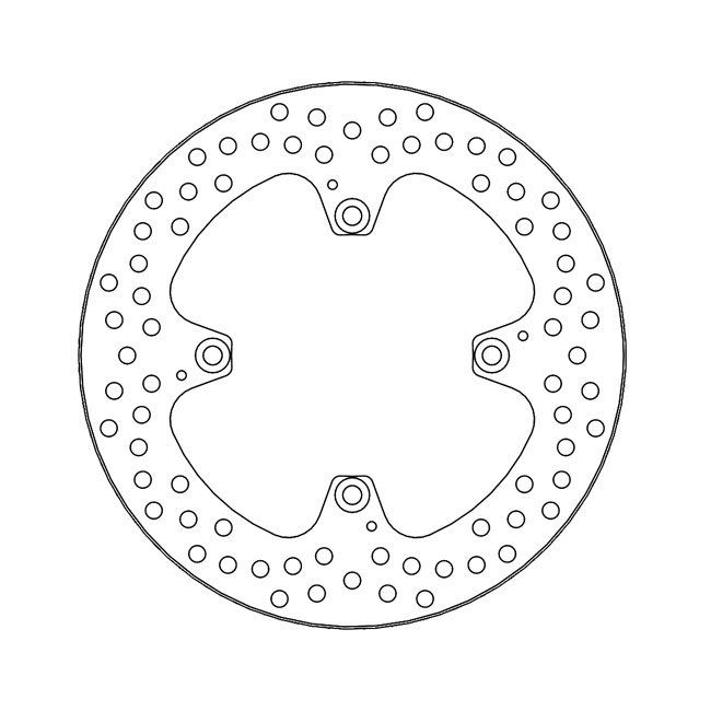 Moto-Master Halo series brake rotor