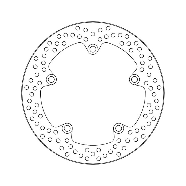 Moto-Master Halo series brake rotor