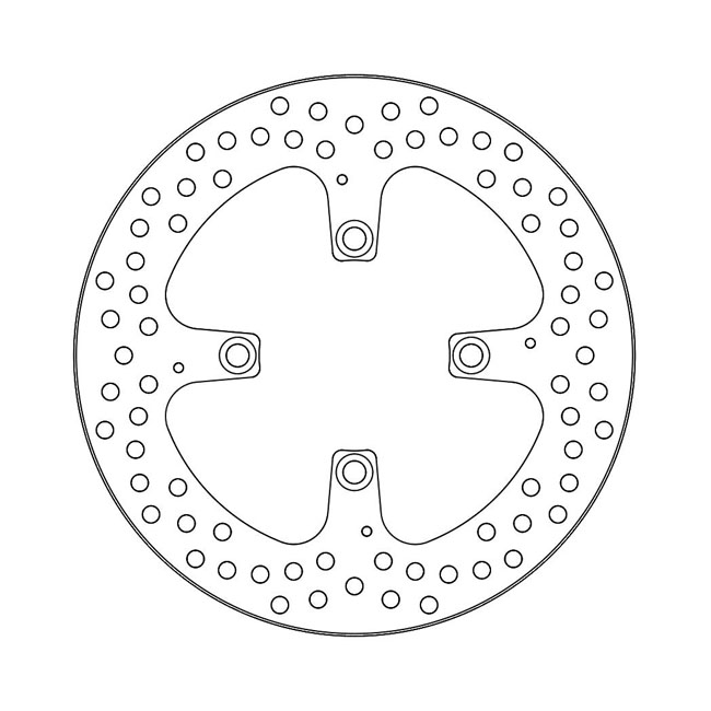 Moto-Master Halo series brake rotor