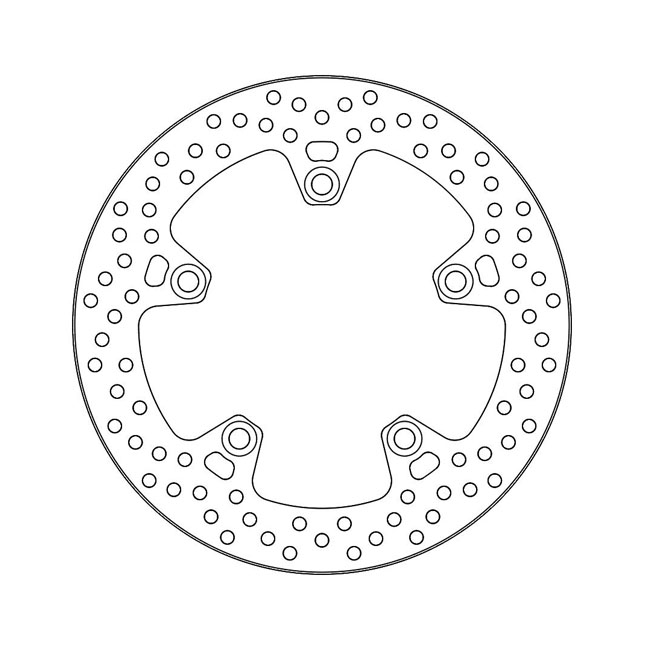 Moto-Master Halo series brake rotor