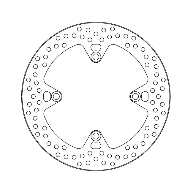 Moto-Master Halo series brake rotor