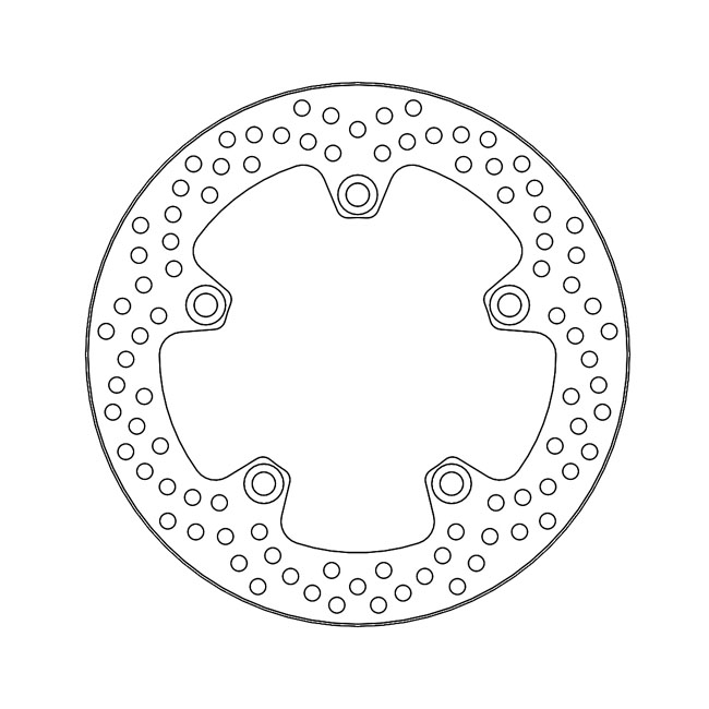 Moto-Master Halo series brake rotor