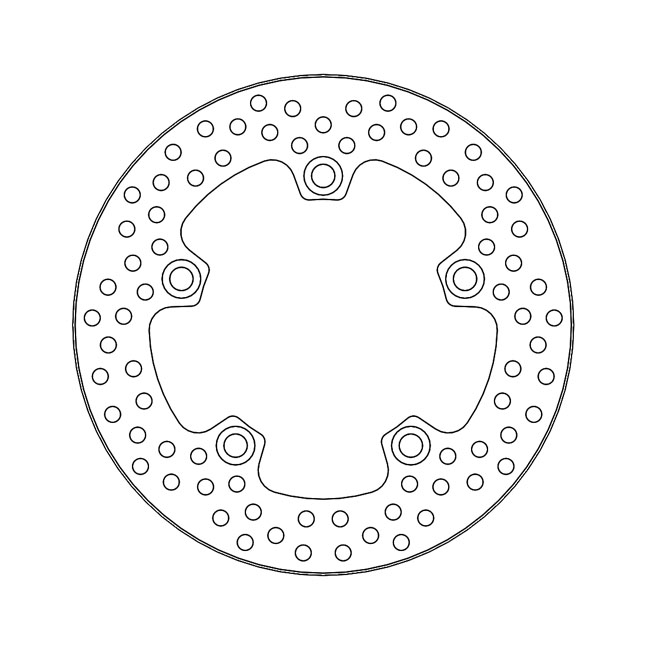 Moto-Master Halo series brake rotor