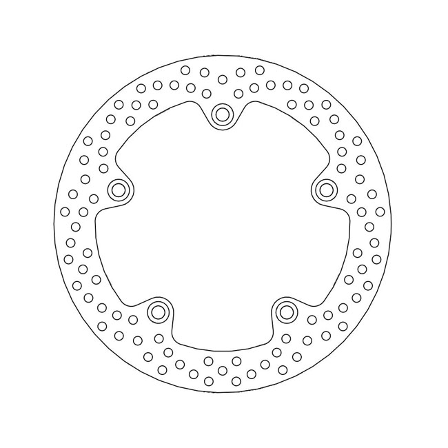 Moto-Master Halo series fixed brake rotor