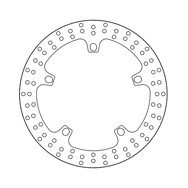 Moto-Master Halo series fixed brake rotor