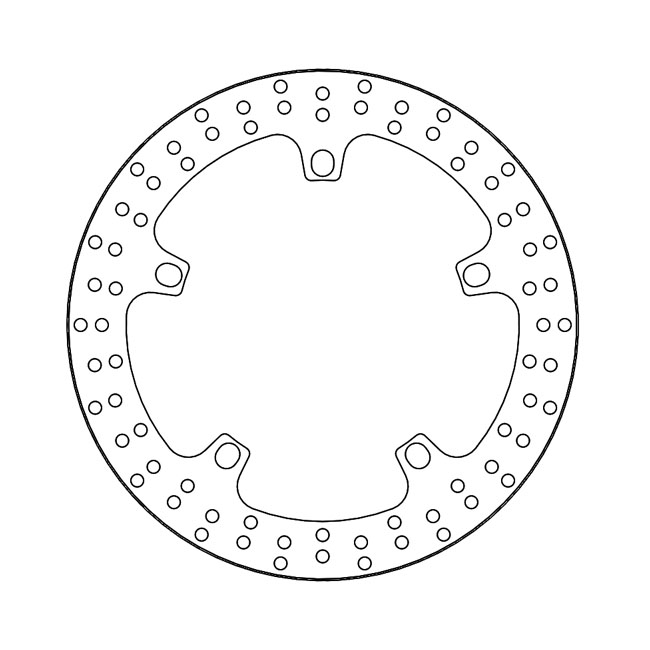 Moto-Master Halo series fixed brake rotor