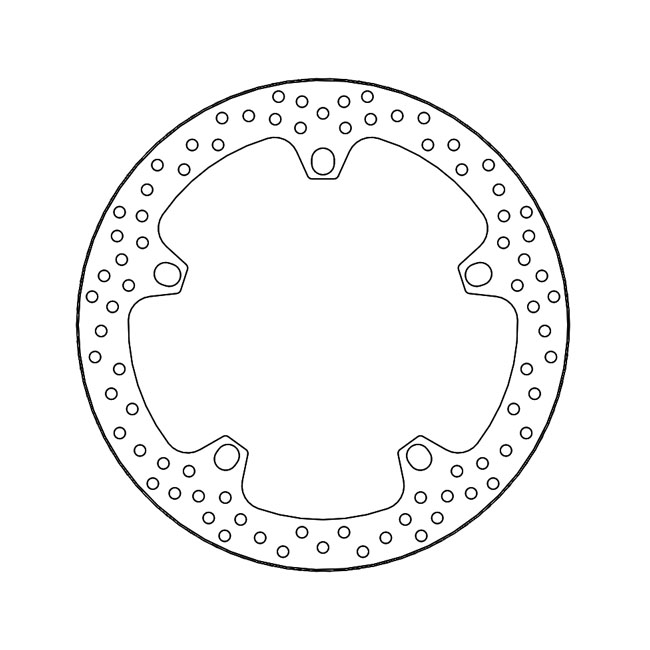 Moto-Master Halo series fixed brake rotor