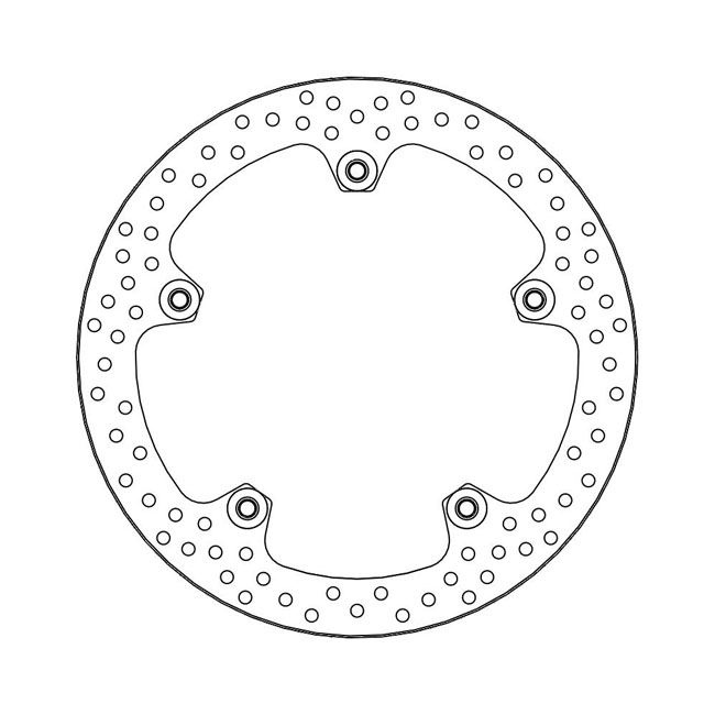 Moto-Master Halo series fixed rivited brake rotor