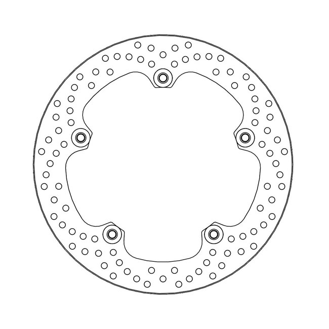 Moto-Master Halo series fixed rivited brake rotor