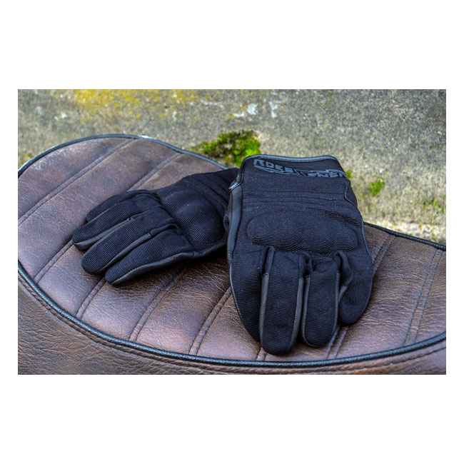 Roeg FNGR Textile Gloves Black Size S