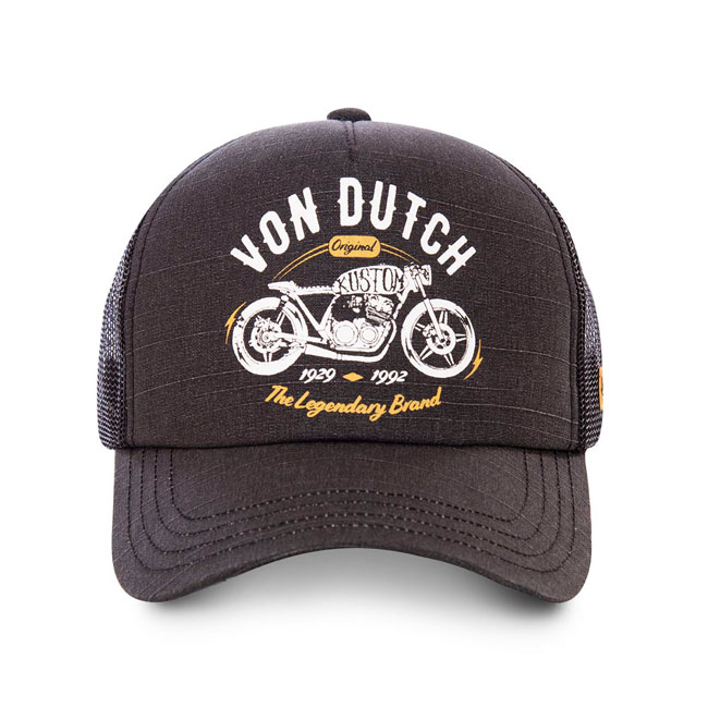 Von Dutch Trucker cap Crew9 black  One size fits most