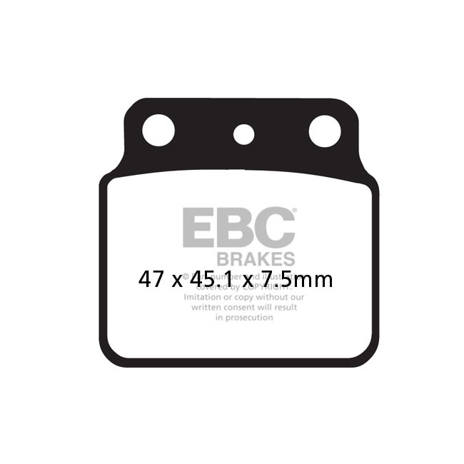 EBC Carbon X / TT series brake pads