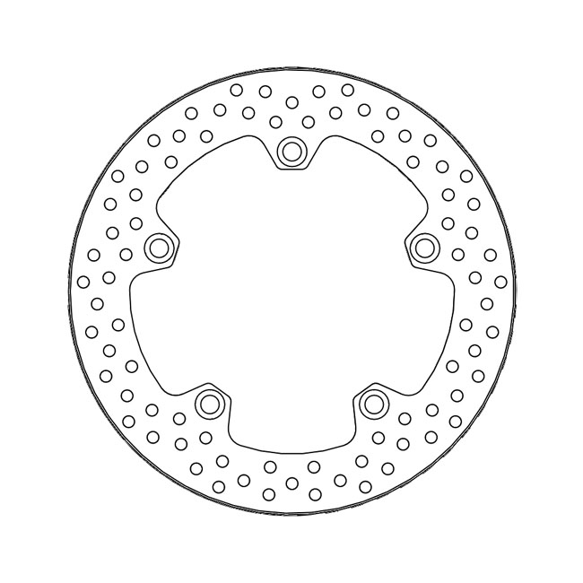 Moto-Master Halo series brake rotor