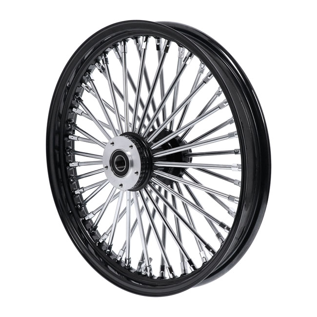 MCS Radial 48 fat spoke front wheel 2.15 x 19 SF black