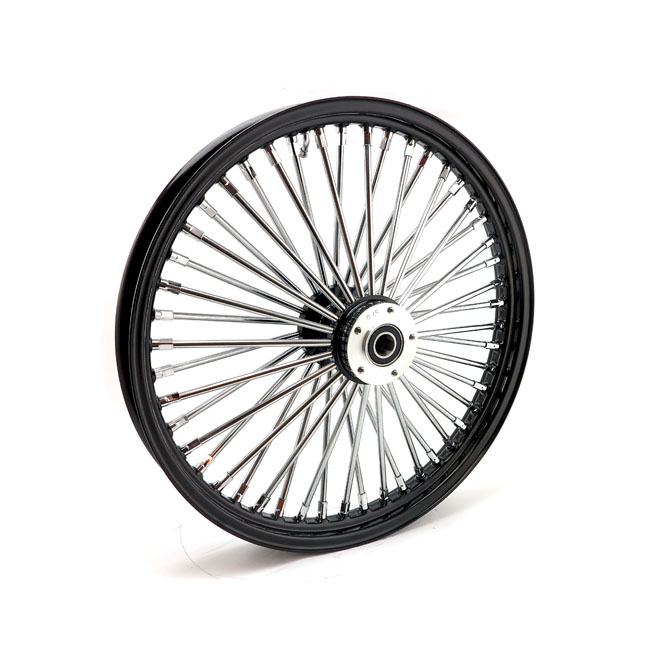 MCS Radial 48 fat spoke front wheel 2.15 x 21 SF black