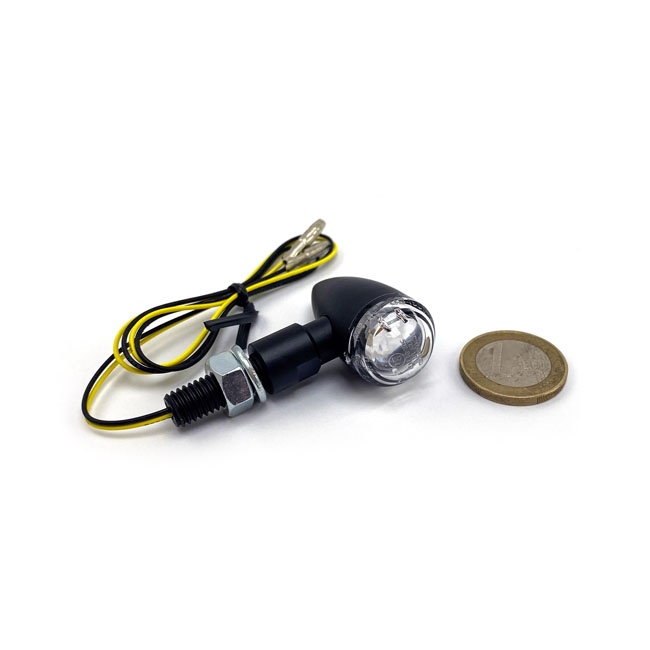 PB2 LED turn signals black, clear lens