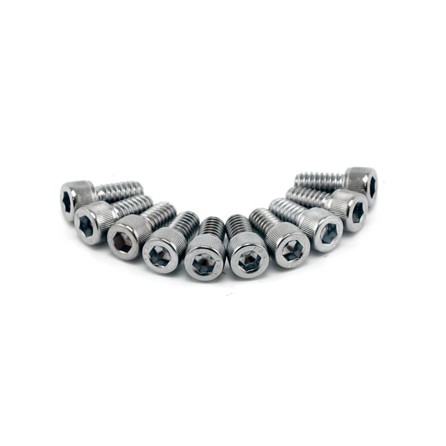 Colony 1/4-28 x 1-1/2 allen bolts chrome