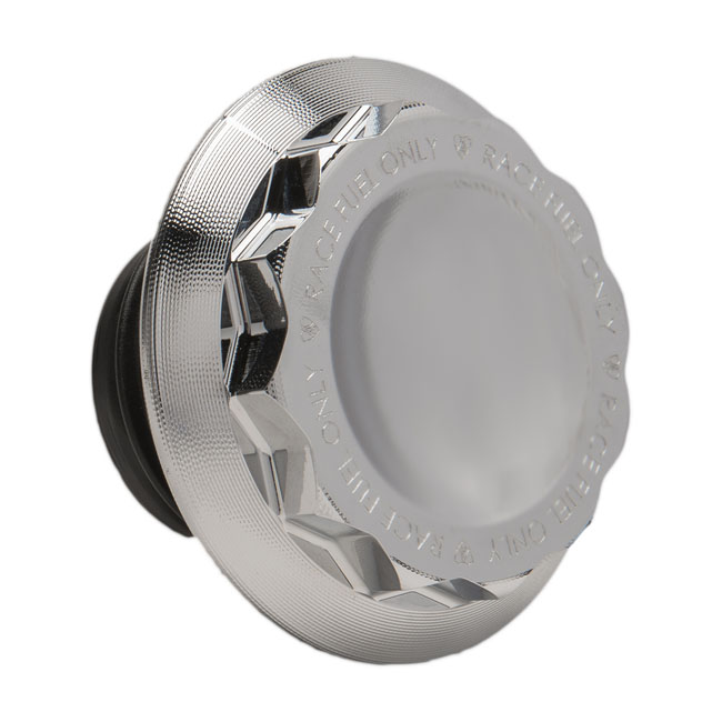 Arlen Ness, gas cap 12-Point. Chrome