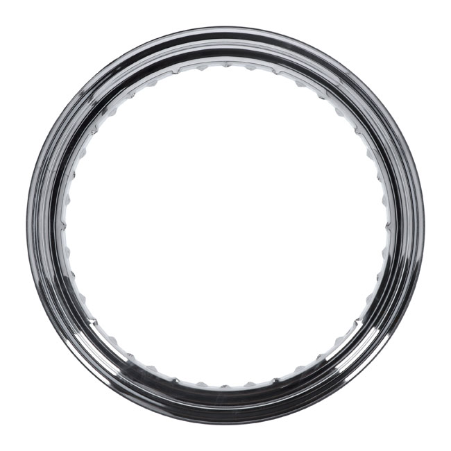 Wheel rim 3.50" x 18". Chrome