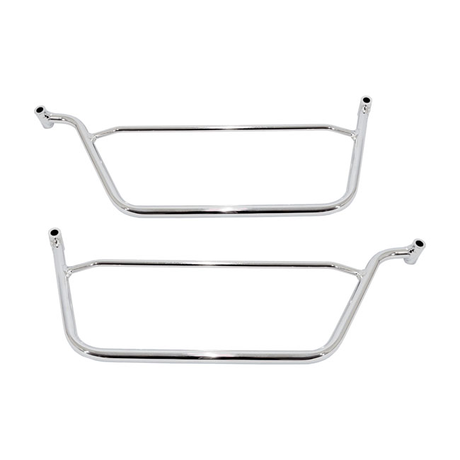 Longride saddlebag holder, chrome