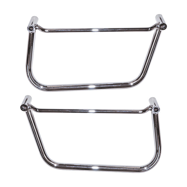 Longride saddlebag holder, chrome