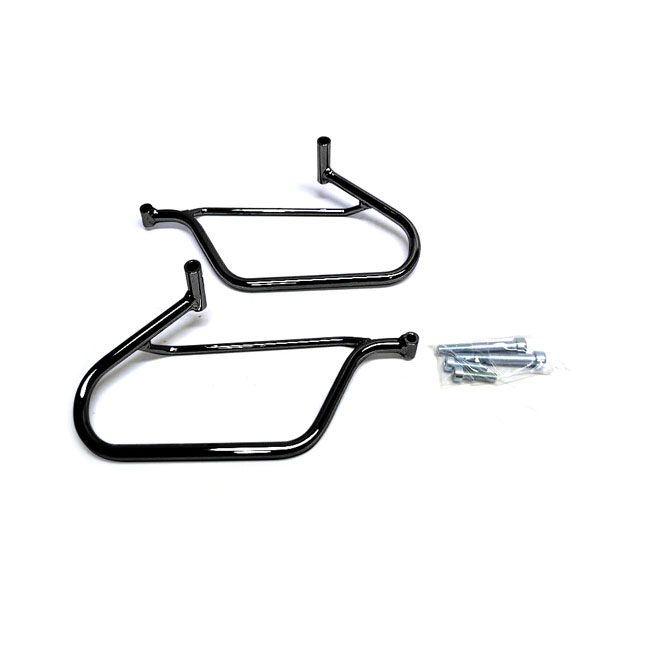 Longride saddlebag holder, chrome