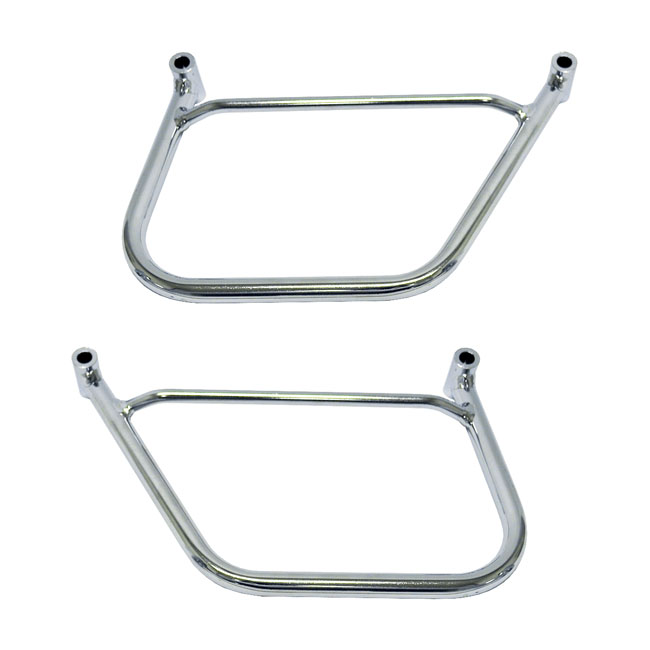 Longride saddlebag holder, chrome