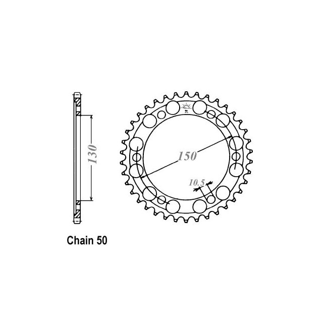 JT Rear Sprocket 859.41