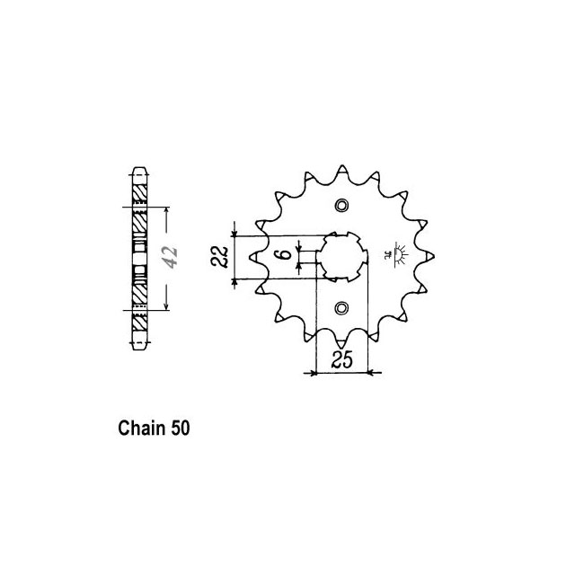 JT Front Sprocket 278.17