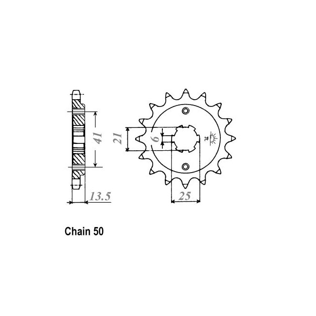 JT Front Sprocket 286.15