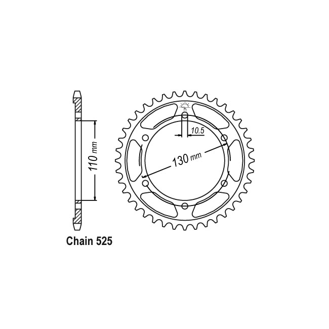 JT Rear Sprocket 1876.45