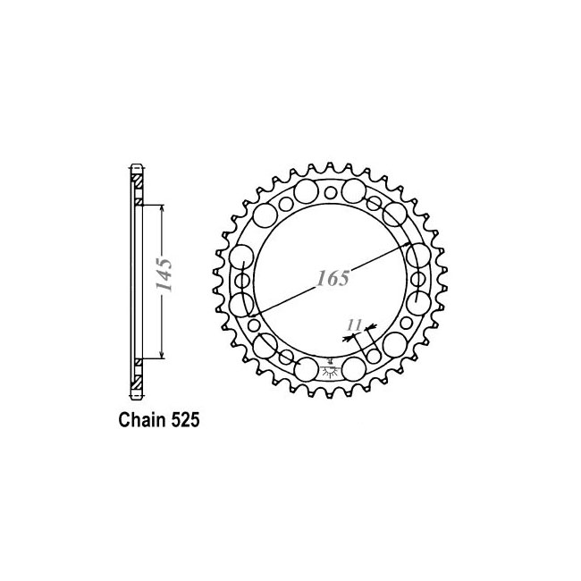 JT Rear Sprocket 1311.44