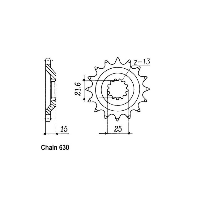 JT Front Sprocket 514.15