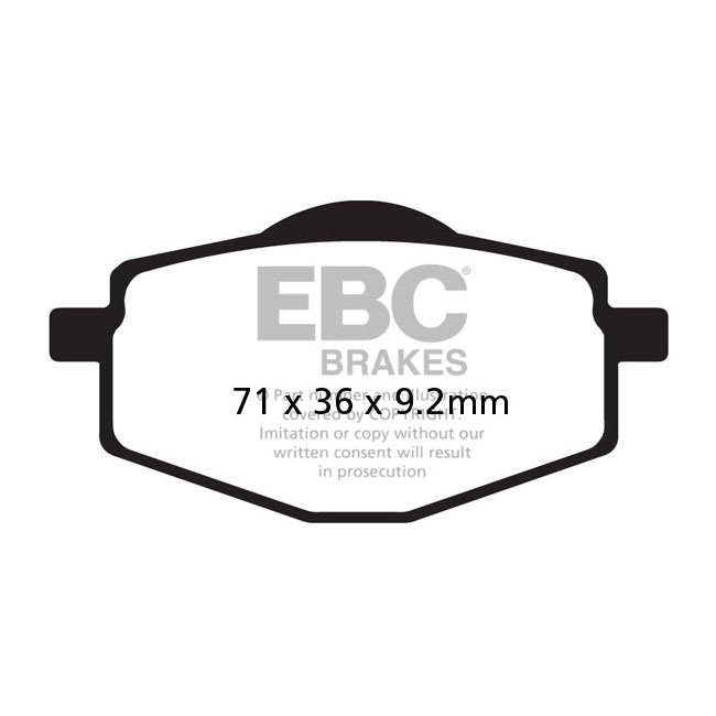 EBC Carbon X / TT series brake pads