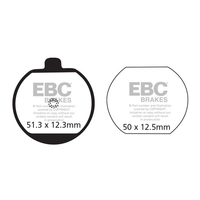 EBC Organic brake pads