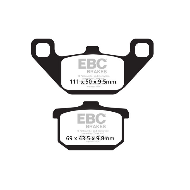 EBC Organic brake pads