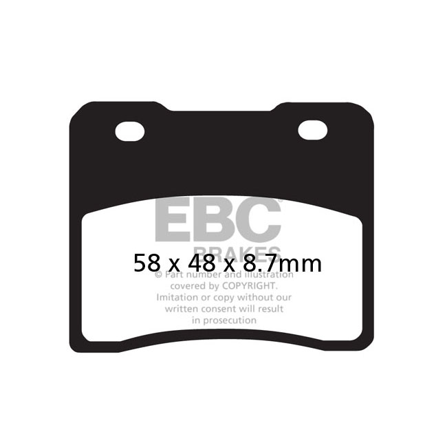 EBC Organic brake pads